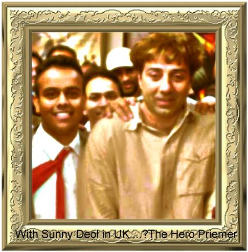 Me again with Angry Young Man Sunny Deol