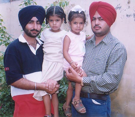 My Cousins back in Indian Happy & Kanwardeep Mann