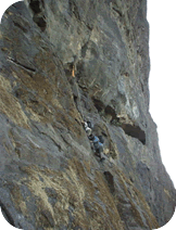 Just below dhak cave