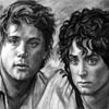 Sam and Frodo See Elves
by Hisstah