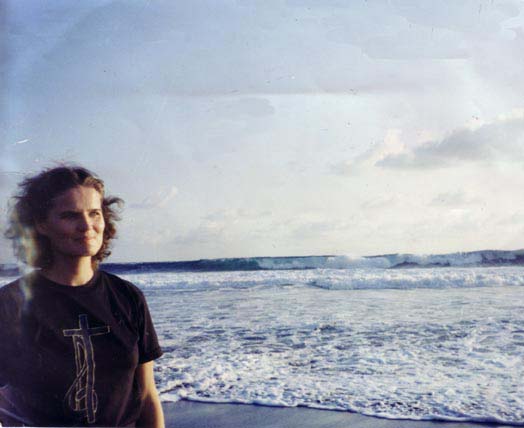 Audrone and the sea