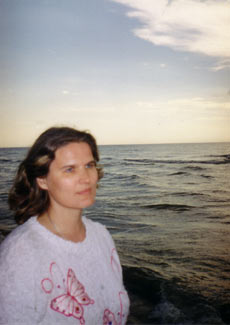 Audrone and the sea