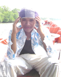 at sea 