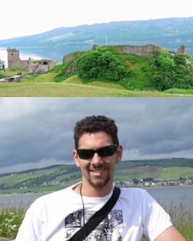 Urquhart Castle; My mug at Fort George