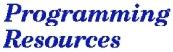 Programming Resources