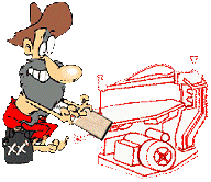 Under Construction Hammering Guy