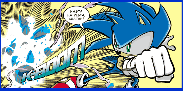 K-Boom indeed. From the (American) Sonic the Hedgehog comic.