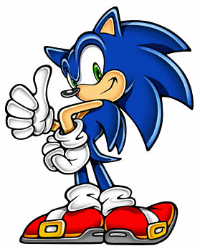 Despite him standing there for several hours, no one offered Sonic a lift.
