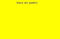 Vaca no pasto