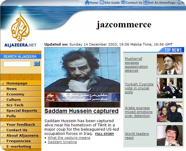 Al Jazeera's English-language website