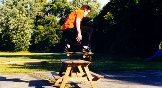 Ollie Over Picnic Table
