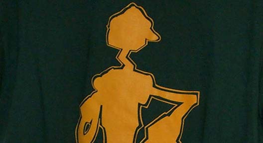 B-Boy Bot T-shirt Detail