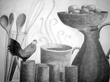kitchen collage