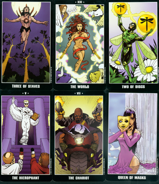images from the fradella tarot