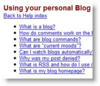 blog help