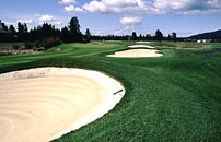 Sunriver Meadows golf course second hole Green