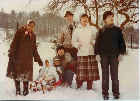 in snow