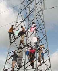 powerline protest