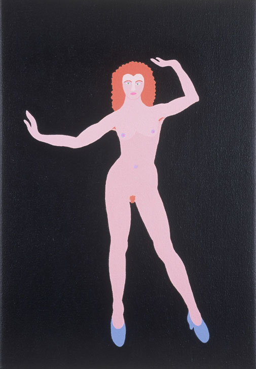 Dancer with Blue Shoes