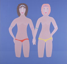 Two Bathers