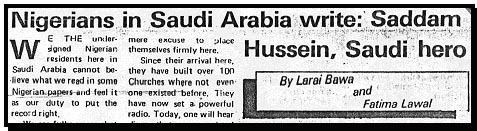 Copy of article in the Nigerian daily, Republic