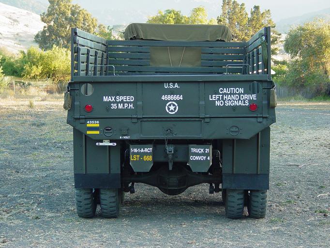 WW 2 II MILITARY TRUCK BED..GMC CCKW..2 1/2 TON...ARMY..DEUCE AND A HALF..80x144 eBay