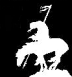 Silhouette of Warrior on Horse