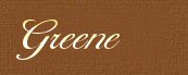 Greene Surnames