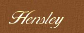 Hensley Surnames