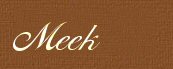 Meek Surnames