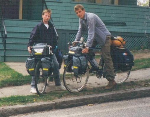 Charles et Thomas � Boston, frais et dispos