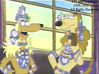 "Hey! One of those diamonds is real! Take it off!"