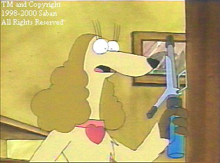 "Drats! I'm all out of starch!"