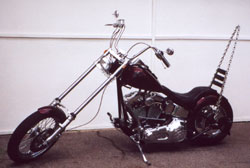 The completed chopper!