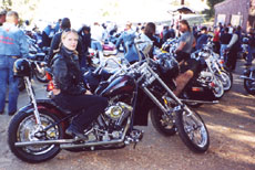 Anette at the Rock Store. Click to enlarge