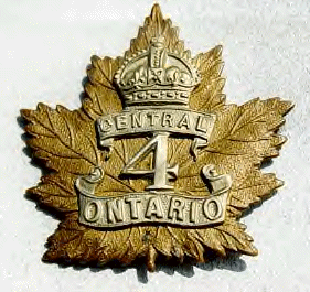 4th bn cap badge