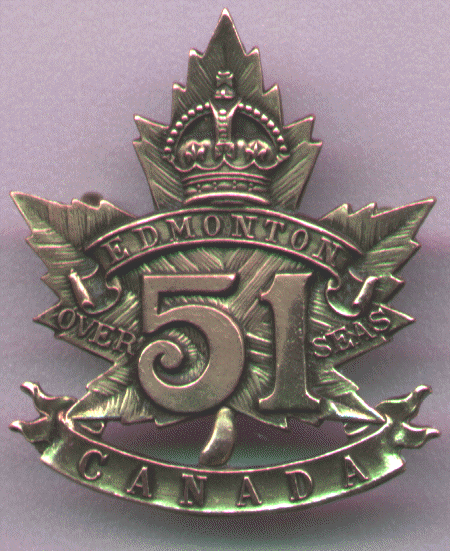 51st bn cap badge