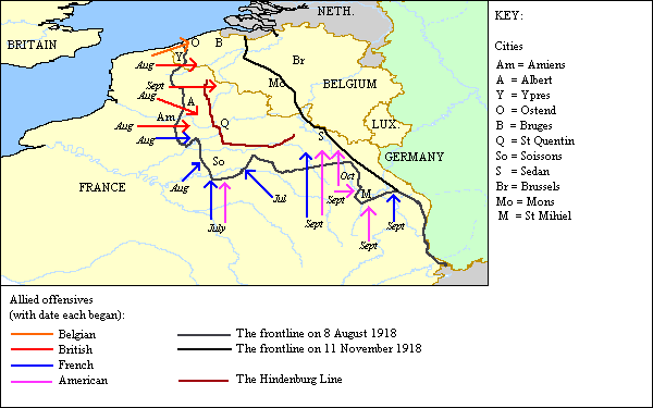 allied offensives in the west_1918