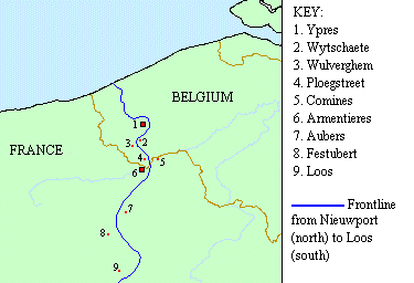 4th bn on the western front_map