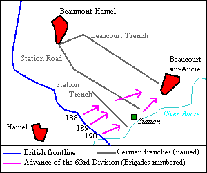 battle of the ancre_map