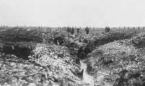 trenches at vimy