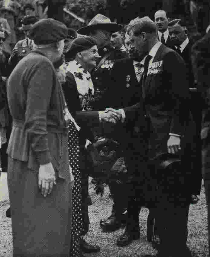 With Edward VIII at Vimy