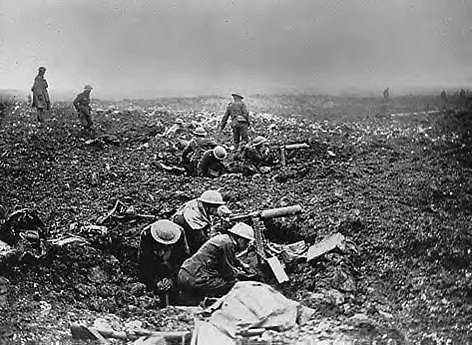 machine gunners at vimy