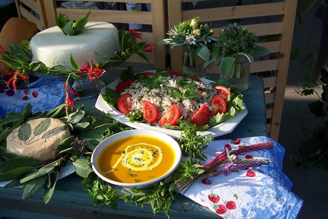 Several Dishes