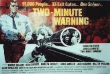 TWO MINUTE WARNING POSTER