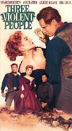 THREE VIOLENT PEOPLE POSTER