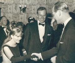 Chuck with Diane Cilento being to Prince Phillip '65