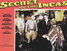 SERECT OF THE INCAS POSTER