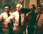Chuck with Robert Wagner, Henry Fonda, James Coburn in Midway