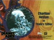 CHUCK AS ZAIUS(THADE'S FATHER) IN PLANET OF THE APES-2001(REMAKE)